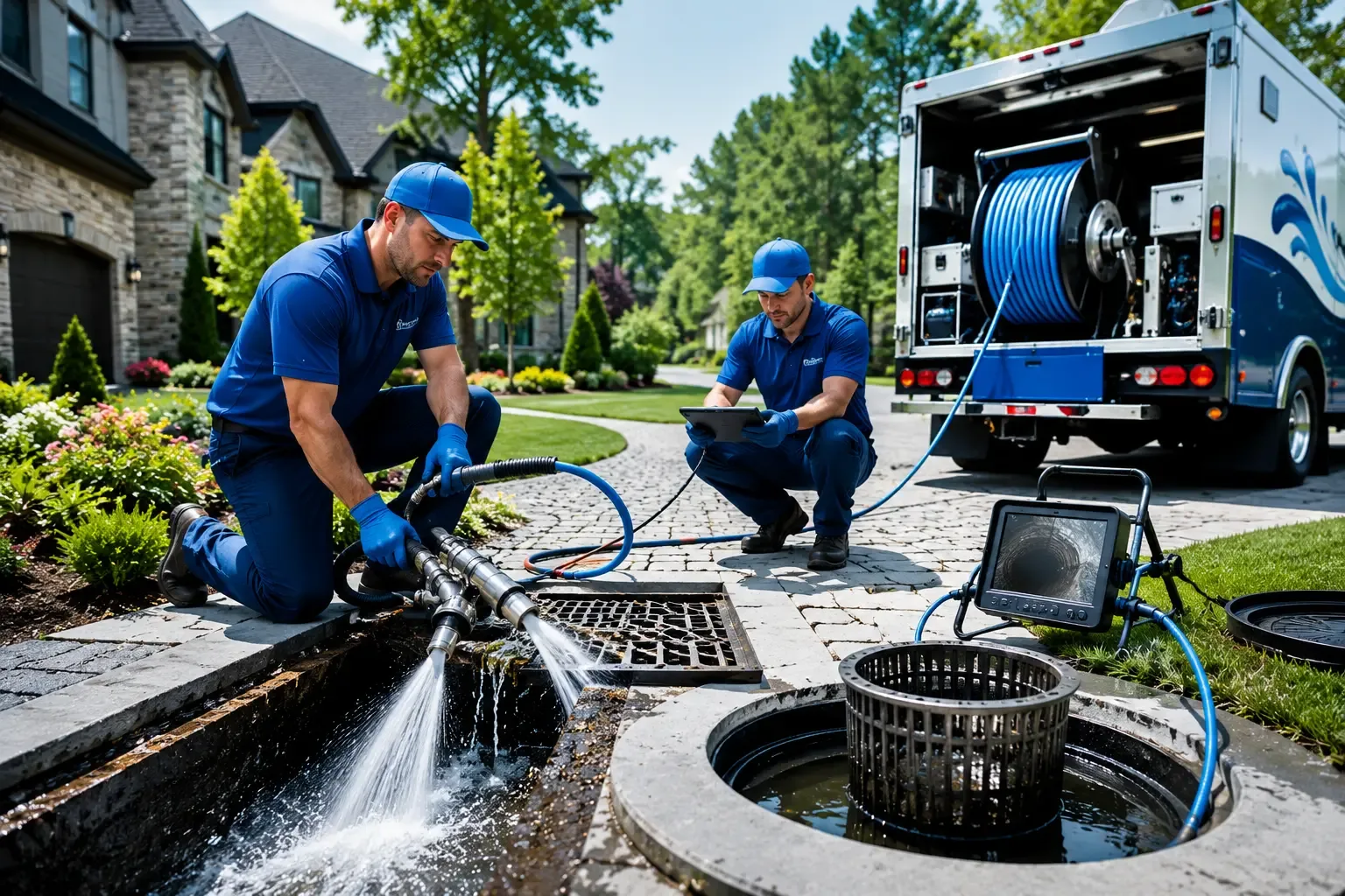 Local outdoor drain cleaning professionals in Charleston, IL