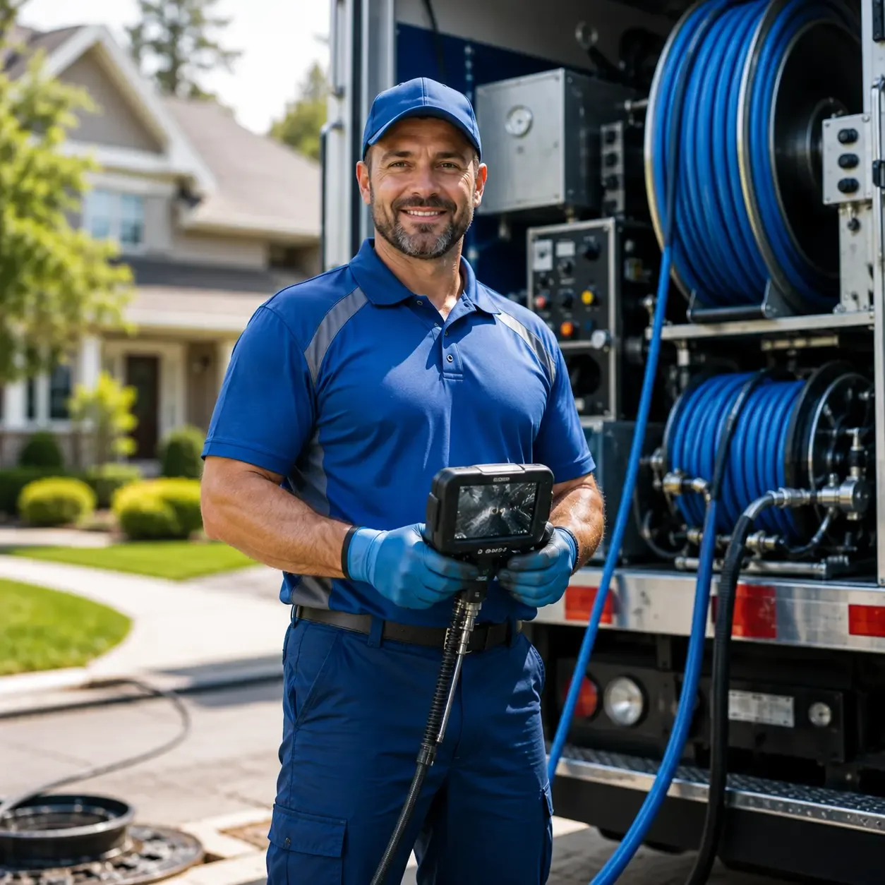 Local outdoor drain cleaning specialists in Charleston, IL